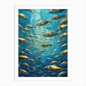 Sardines 23 Art Print