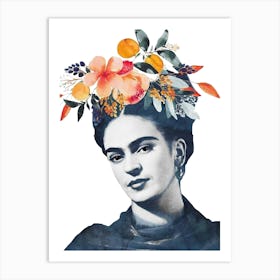 Frida Kahlo Artist Art Print