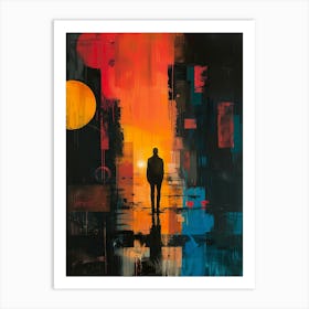 'Cityscape' 3 Art Print