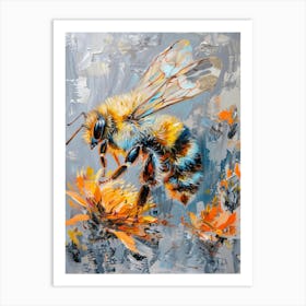 Bee Painting Art Print