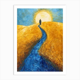 Path To The Sun 1 Art Print