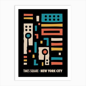 Times Square New York City 1 Art Print