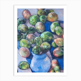 Finger Lime 2 Classic Fruit Art Print