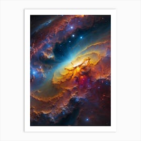 Nebula Art Print