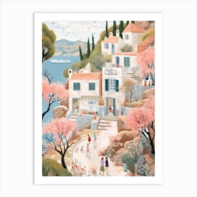 Crete Greece 2 Illustration Art Print