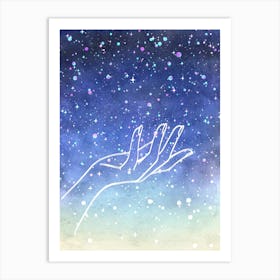 Hands In The Sky Art Print