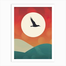 Bird In Flight Art Print