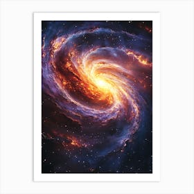 Spiral Galaxy Art Print