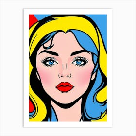 Comic Style Pop Art 1 Art Print