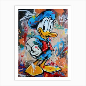 Donald Duck Art Print