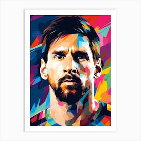 Lionel Messi 9 Art Print