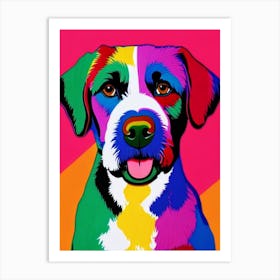 Portuguese Water Dog Andy Warhol Style Dog Art Print