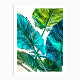 Tropical Leaves 128 Art Print