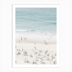 Summer Beach Day Art Print