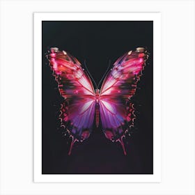 Abstract Butterfly 8 Art Print