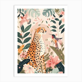 Cheetah In The Jungle 6 Art Print