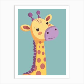 Giraffe 34 Art Print