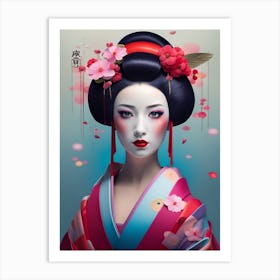 Geisha 52 Art Print