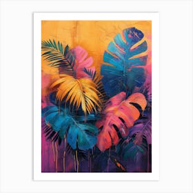 Tropical Leaves 8 Art Print