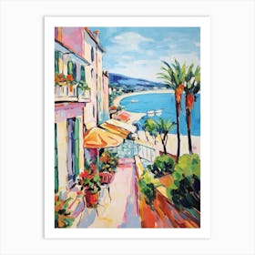 Cannes France 2 Fauvist Painting Art Print