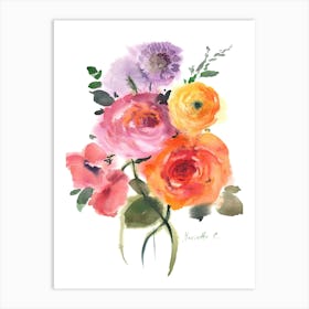 Flower Series04 1 Art Print