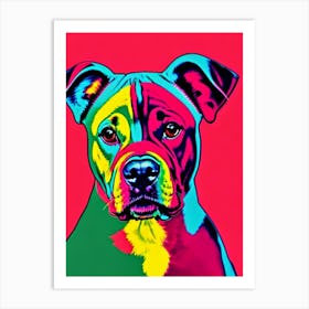 Boerboel Andy Warhol Style Dog Art Print