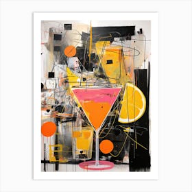 Cocktails Art Print