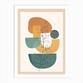 Abstract Branch 03 Art Print