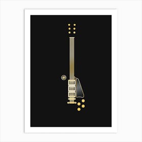 Guitar Art - BLK Beauty Art Print