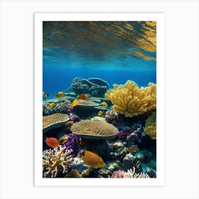 Coral Reef Art Print