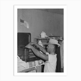 Twin Falls, Idaho, Fsa (Farm Security Administration) Farm Workers Camp, Japanese Farm Worker Who Lives At The Art Print