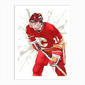 Kent Nilsson 1 Art Print