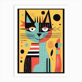 Cat Print Art Print