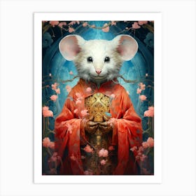 Chinese Rat Art Print