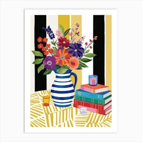 Flowers In A Vase 72 Art Print