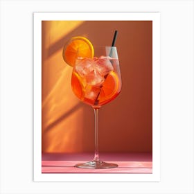 Aperol Spritz Art Print 420 Art Print