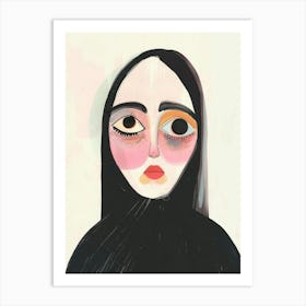 Muslim Woman 2 Art Print