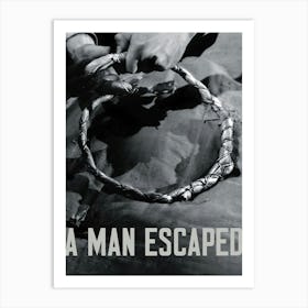 A Man Escaped (1956) Art Print