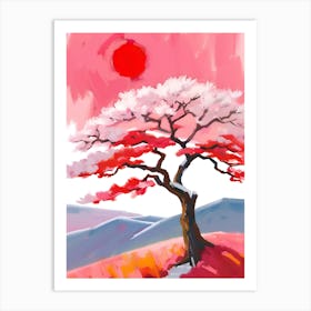 Sakura Tree 4 Art Print