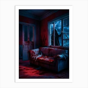 Haunted House Art Print