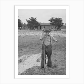 Untitled Photo, Possibly Related To Father Of Ben Johnson, Farmer Of The Cut Over Lands, Near Black River Falls Art Print