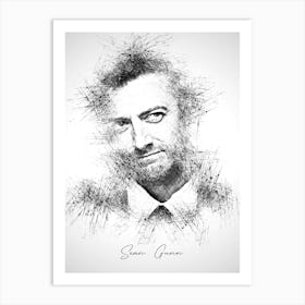 Sean Gunn Art Print