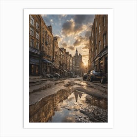 London Cityscape 1 Art Print