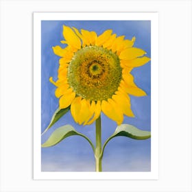 Georgia O'Keeffe - Sunflower, New Mexico, I Art Print