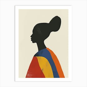 Portrait Of A Woman 157 Art Print