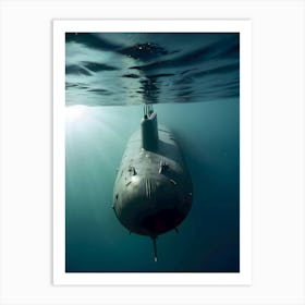 Submarine - -Reimagined Art Print