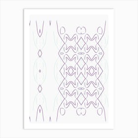 Abstract Pattern 54 Art Print