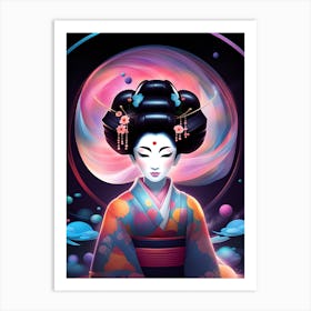 Geisha 64 Art Print