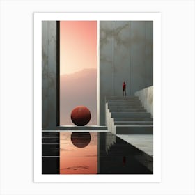 The world of fantasy. Surrealism 3 Art Print