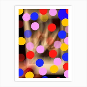 Dancing Dots Art Print